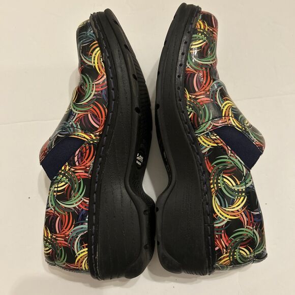 Klogs Maxum Black Multicolored Women’s Shoes Nursing Clogs‎ Size 8.5 M Support - Picture 6 of 11